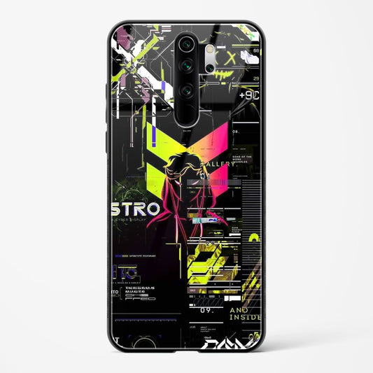 Cyber Boy Yellow - Redmi Note 8 Pro Glass Gripper Case