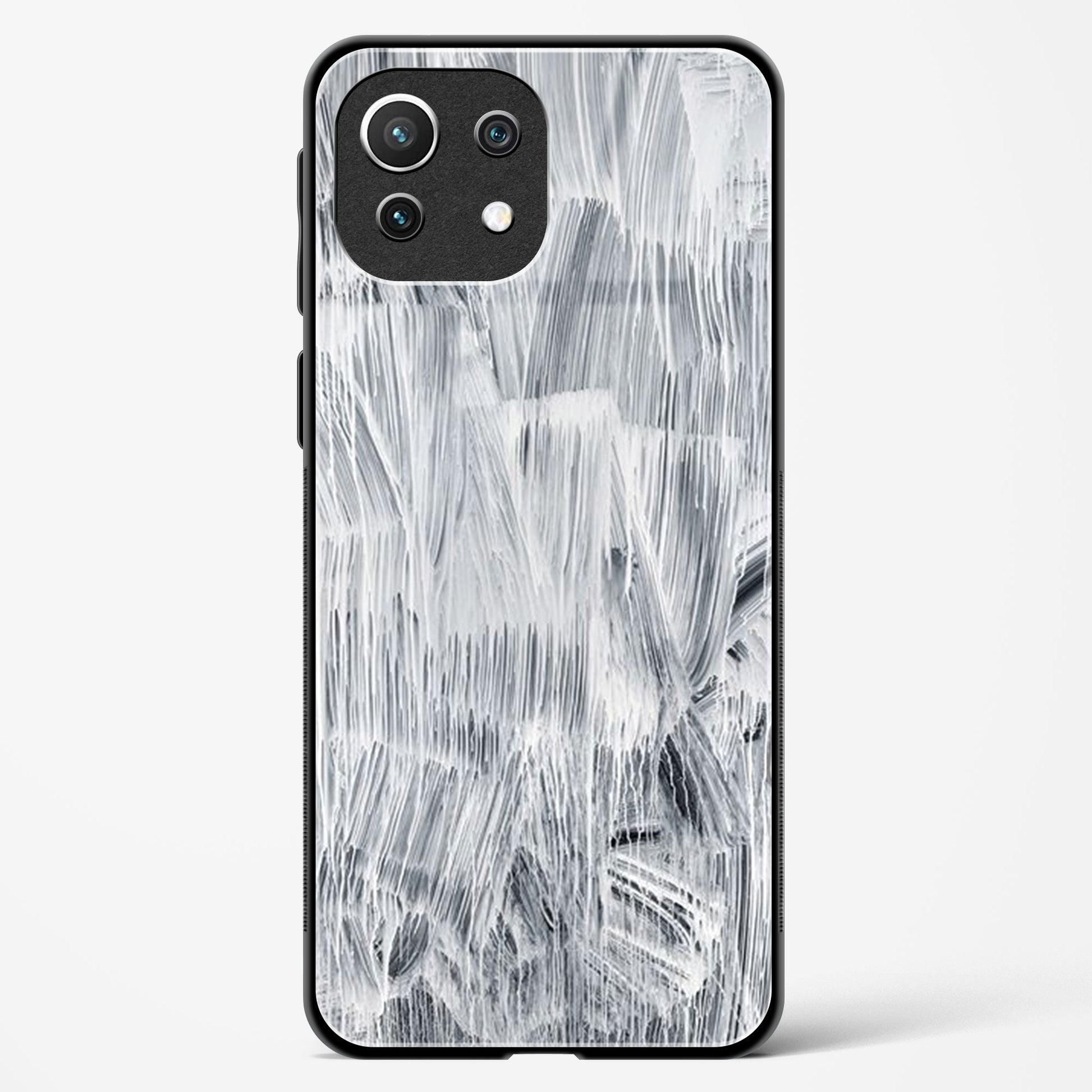 white paint - Mi 11 Lite Glass Gripper Case