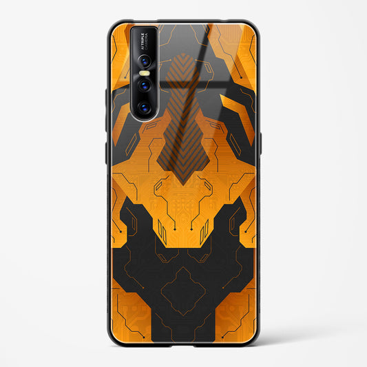 Gilded Edge - Vivo V15 Pro Glass Gripper Case