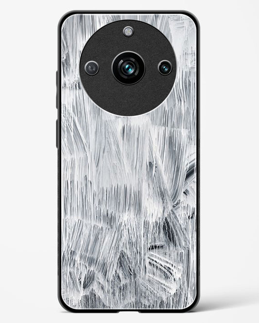 White Paint - Realme Narzo 60 Pro 5G Glass Gripper Case