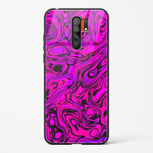 Colourful Liquid Vector - POCO M2 Glass Gripper Case