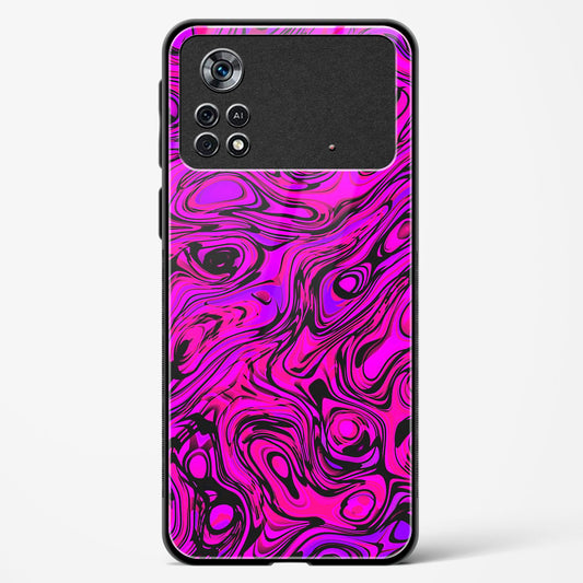 Colourful Liquid Vector - POCO X4 Pro 5G Glass Gripper Case