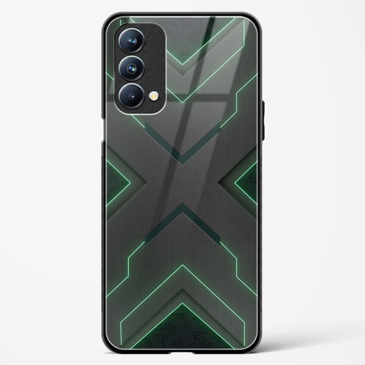 Green Horizon - Oppo A74 Glass Gripper Case