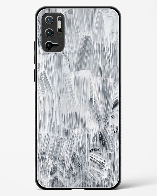 White Paint - Redmi Note 10 5G Glass Gripper Case