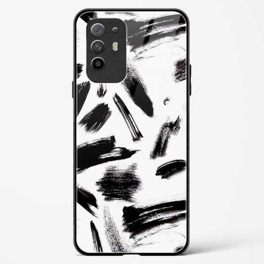 Ink Marks - Oppo F19 Pro Plus Glass Gripper Case