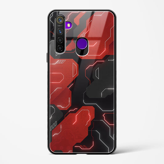 Gaming Rouge - Realme 5 Pro Glass Gripper Case