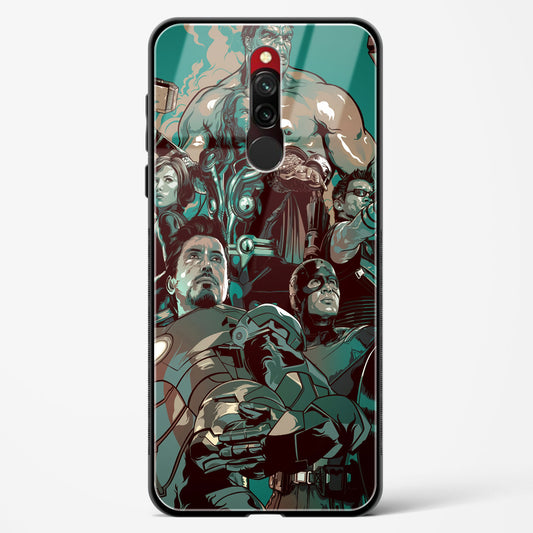 Unity Champions - Redmi 8 Glass Gripper Case