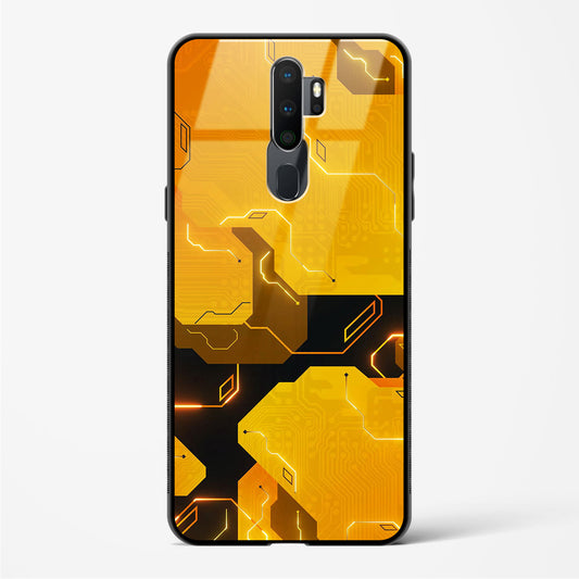 Solar Flare - Oppo A5 2020 Glass Gripper Case