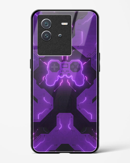 Violet Vortex - Vivo iQOO Neo 6 5G Glass Gripper Case