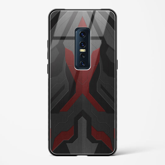 Ruby Rampage - Vivo V17 Pro Glass Gripper Case