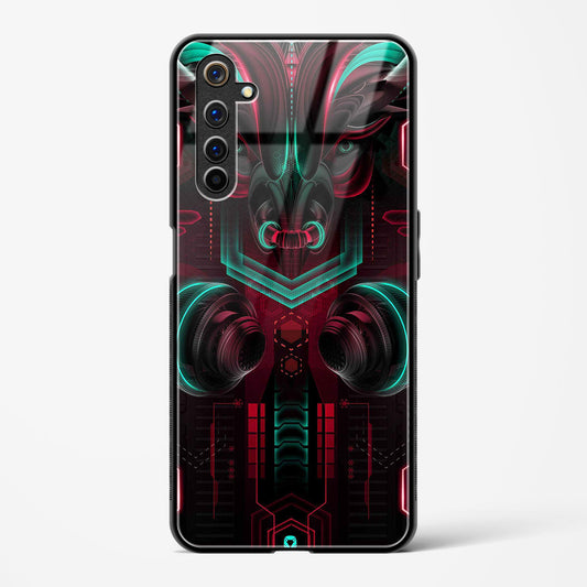 cyber bull - Realme 6 Glass Gripper Case