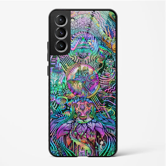 Trippy Galaxy  - Samsung Galaxy S22 Glass Gripper Case