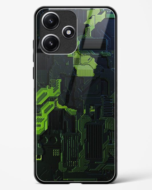 Shadowed Jade - POCO M6 Pro 5G Glass Gripper Case