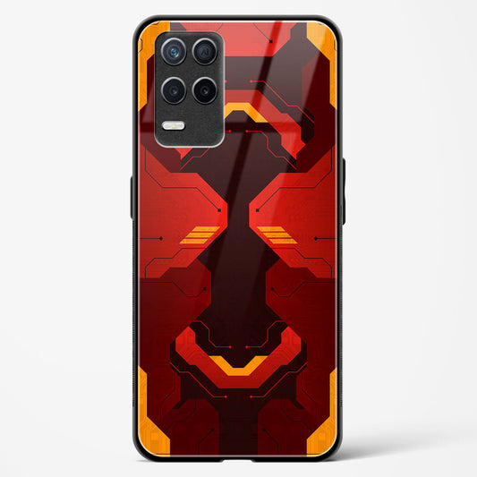 Flame Fusion - Realme 8 5G Glass Gripper Case