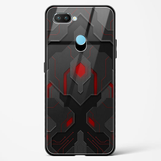 Obsidian Inferno - Realme 2 Glass Gripper Case