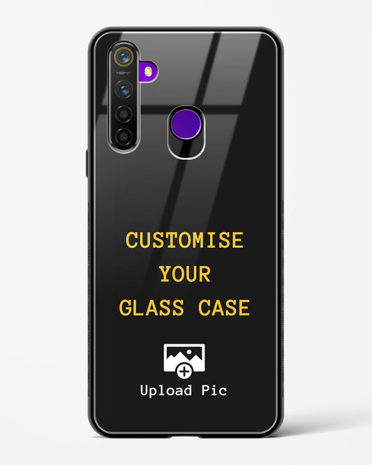 Customizable - Realme 5 Pro Glass Gripper Case