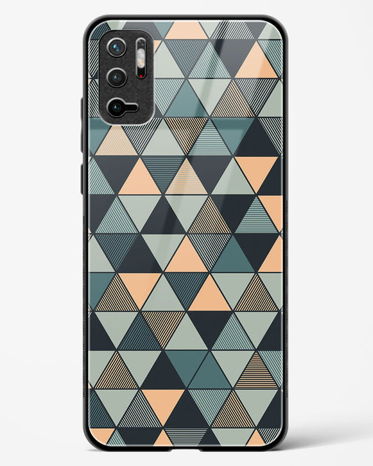 Triangle Mosaic - Redmi Note 10 5G Glass Gripper Case