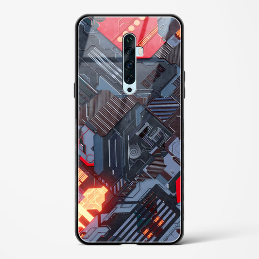 Sanguine Surge - Oppo Reno 2Z Glass Gripper Case