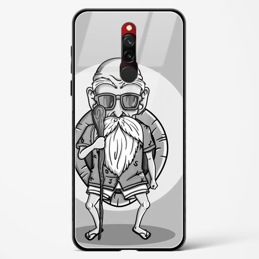 Turtle Hermit - Redmi 8 Glass Gripper Case