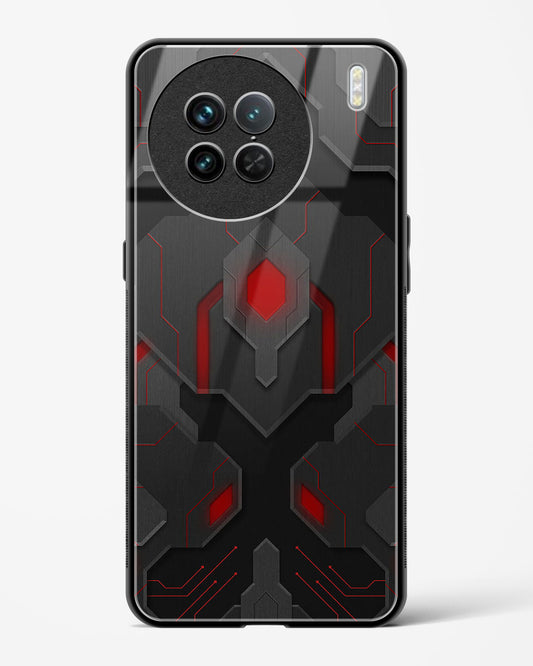 Obsidian Inferno - Vivo X90 Pro Glass Gripper Case