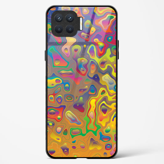 Contour Map - Oppo A93 Glass Gripper Case