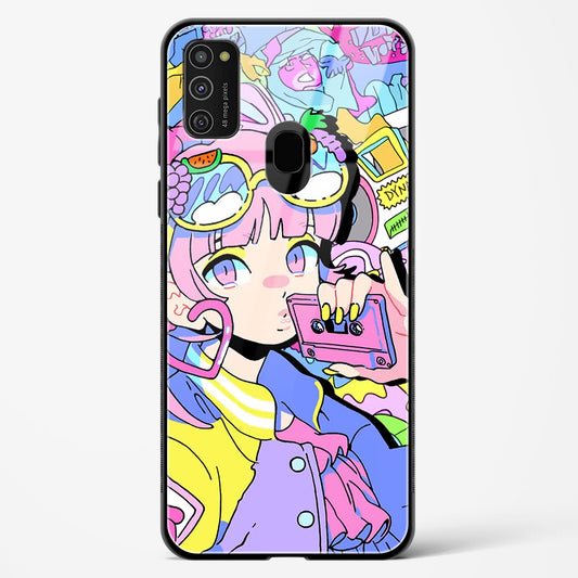 Art Station - Samsung Galaxy M21 Glass Gripper Case