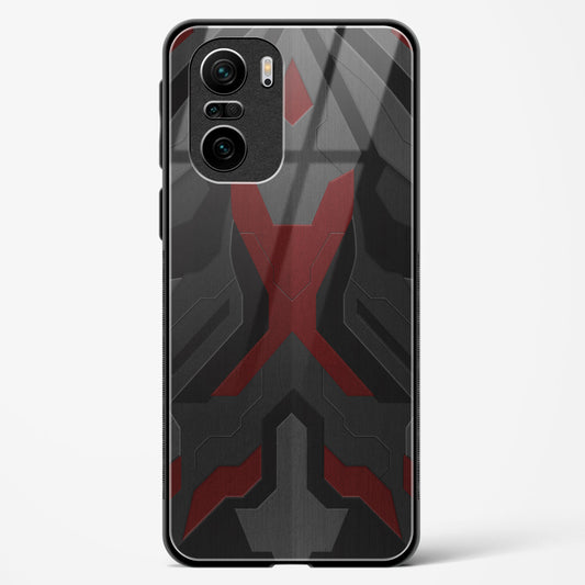 Ruby Rampage - POCO F3 Glass Gripper Case