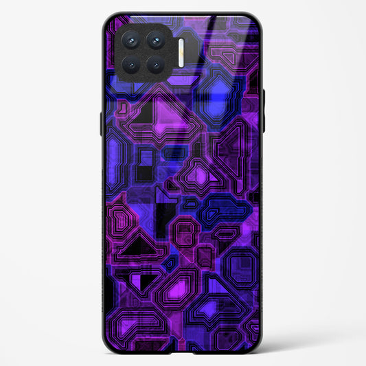 Twilight Fusion - Oppo Reno 4 Lite Glass Gripper Case