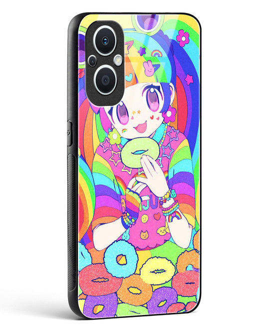 Kawaii Girl Art - OnePlus Nord N20 5G Glass Gripper Case