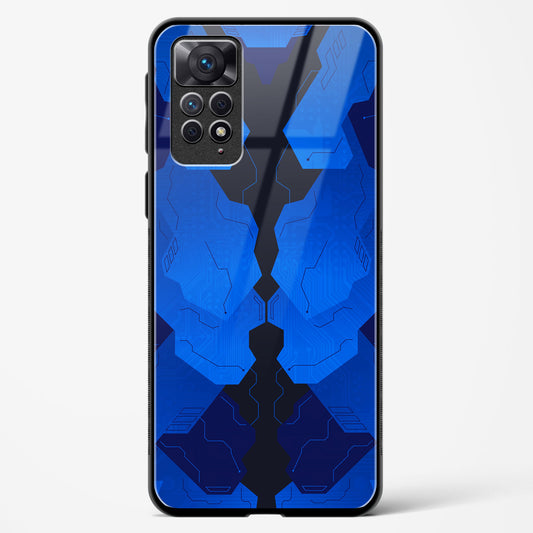 Blue Blitz - Redmi Note 11S Glass Gripper Case