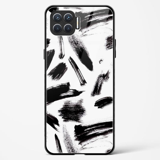 Ink Marks - Oppo Reno 4F Glass Gripper Case