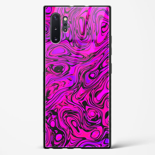 Colourful Liquid Vector - Samsung Galaxy Note 10 Plus Glass Gripper Case