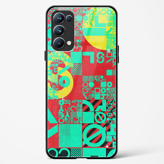 Orient Abstract - Oppo Reno 5 Pro Glass Gripper Case