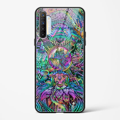 Trippy Galaxy  - Realme X2 Glass Gripper Case