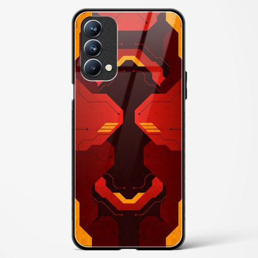 Flame Fusion - Oppo A74 Glass Gripper Case