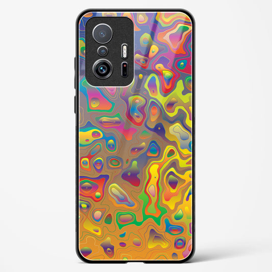 Contour Map - Xiaomi 11T Pro 5G Glass Gripper Case