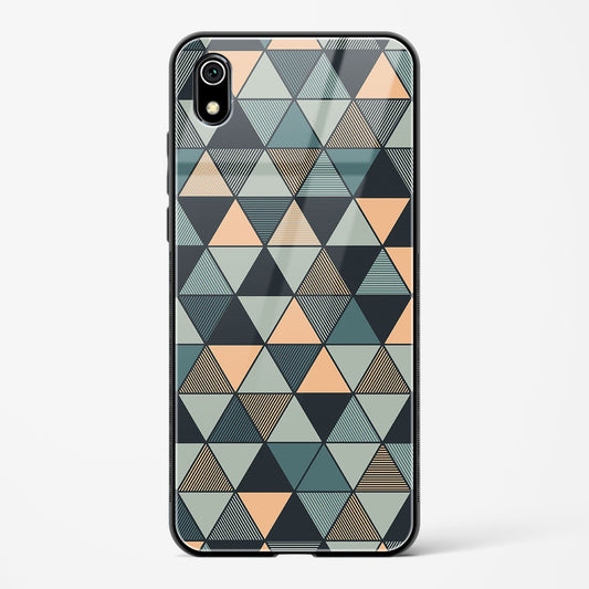 Triangle Mosaic - Redmi 7A Glass Gripper Case