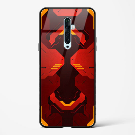 Flame Fusion - Oppo Reno 2F Glass Gripper Case