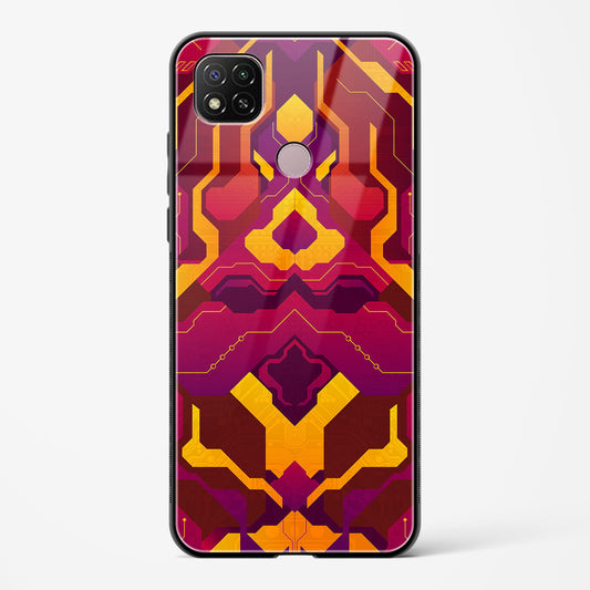 Pink Fusion - Redmi 9 Activ Glass Gripper Case