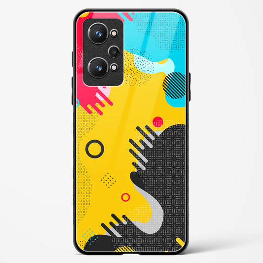 boho abstract - Realme GT2 Pro Glass Gripper Case