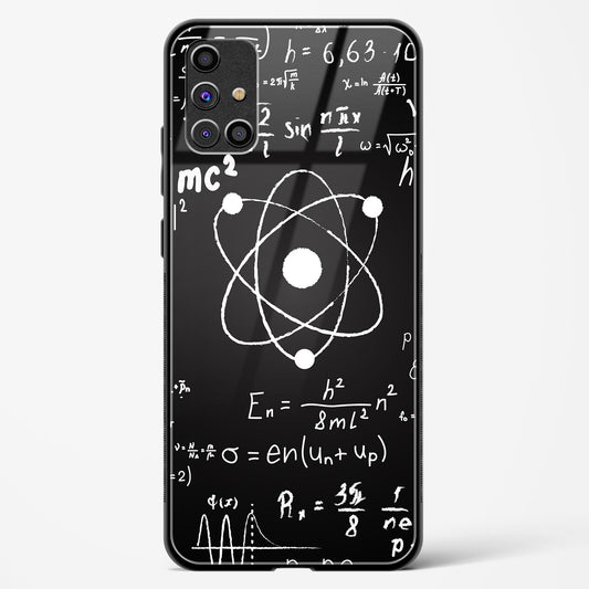 Physics Noir - Samsung Galaxy M51 Glass Gripper Case