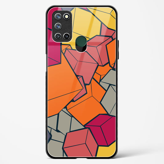 Cubic Blast - Realme 7i Glass Gripper Case