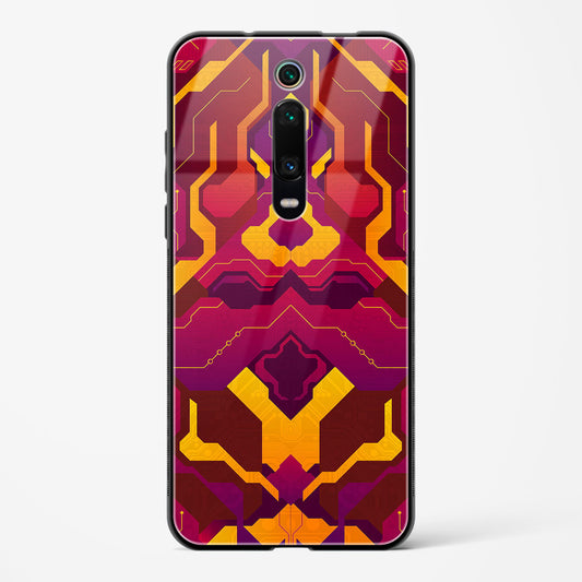 Pink Fusion - Redmi K20 Glass Gripper Case