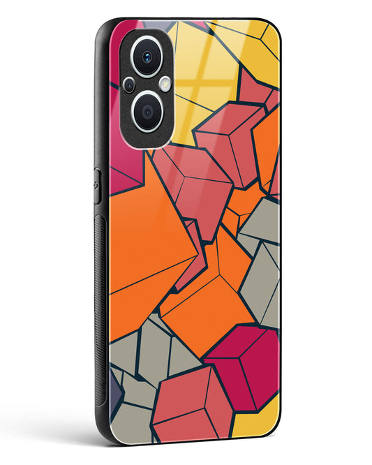 Cubic Blast - OnePlus Nord N20 5G Glass Gripper Case