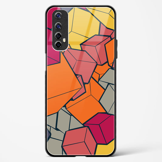 Cubic Blast - Realme Narzo 20 Pro Glass Gripper Case