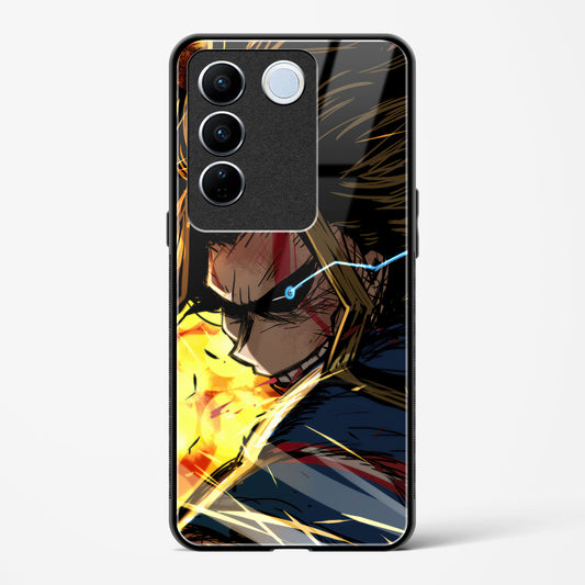 Unbreakable Legend - Vivo V27 Pro Glass Gripper Case