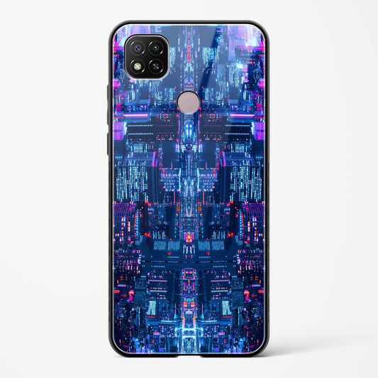 City Glitch - Redmi 9 Activ Glass Gripper Case