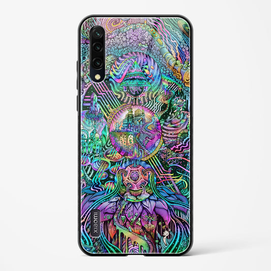 Trippy Galaxy  - Mi A3 Glass Gripper Case