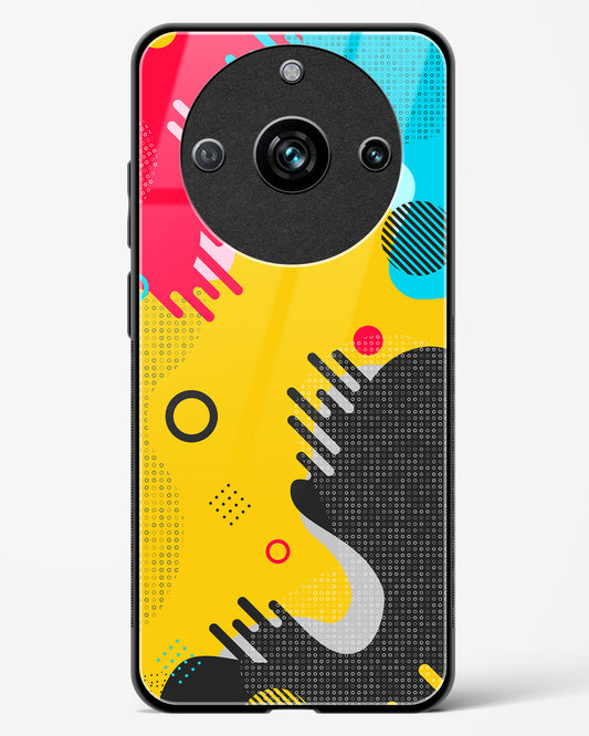 Boho Abstract - Realme 11 Pro 5G Glass Gripper Case