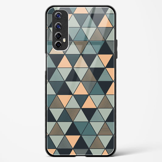 Triangle Mosaic - Realme Narzo 20 Pro Glass Gripper Case